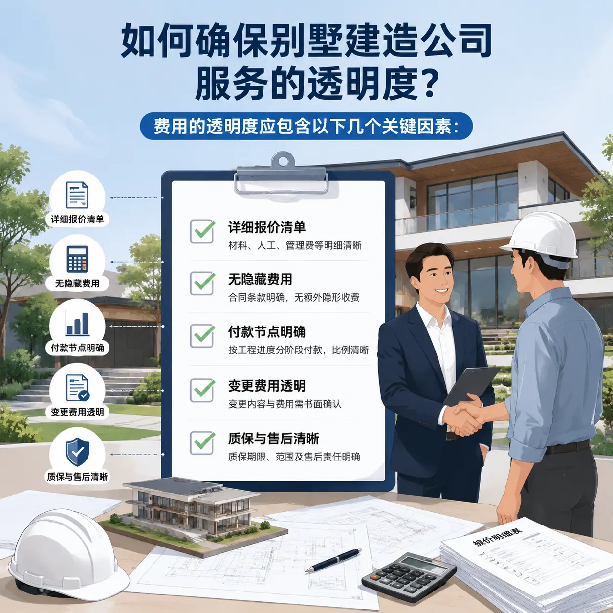 在 榕江 如何确保别墅建造公司服务的透明度?