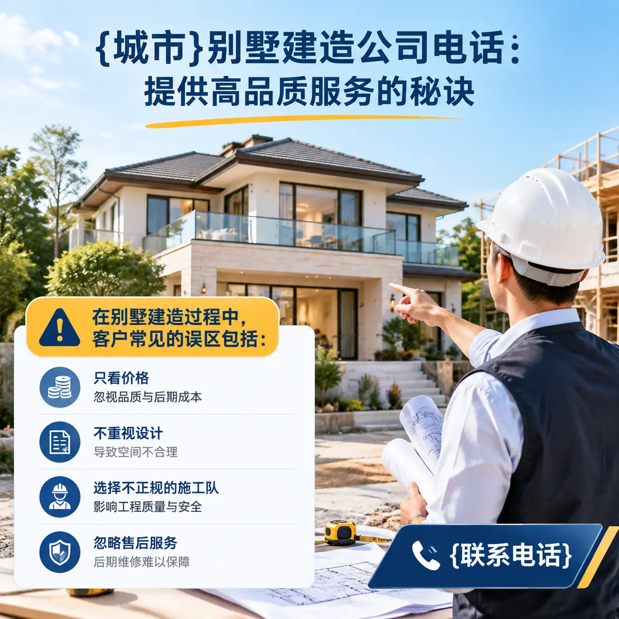 榕江别墅建造公司电话：提供高品质服务的秘诀