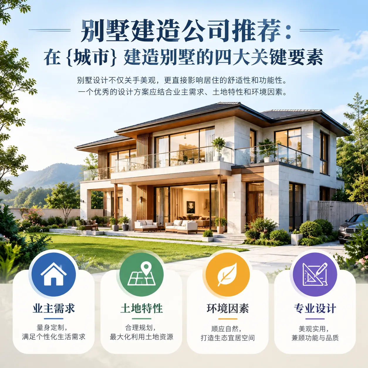 别墅建造公司推荐：在 榕江 建造别墅的四大关键要素