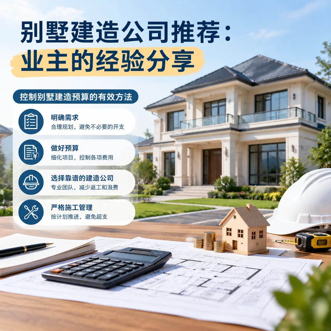 别墅建造公司推荐: 榕江 业主的经验分享